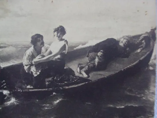 открытка в.край по волнам моря и любви №1445 Недорого