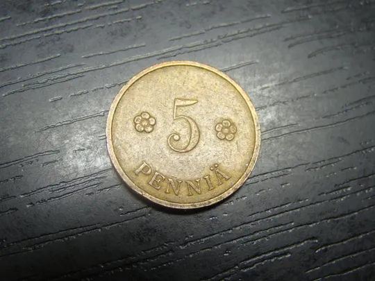 5 пенні 1934 Фінляндія Ціна