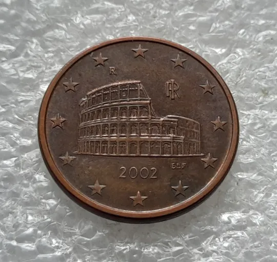 (2108) 5 євроцентів 2002 Італія (5 евроцентов 2002 Италия) Ціна