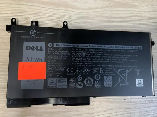 170 DELL 93FTF Износ: 84% Dell Latitude14 5480, 5490, 5491, M3530, Dell Precision 15 3520 Ціна