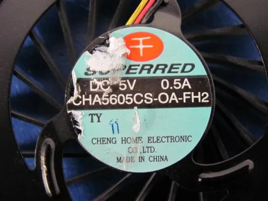 №306-18 Вентилятор (кулер, FAN) CHA5605CS-OA-FH2 для Fujitsu A530 AH530 оригінал З аукціону
