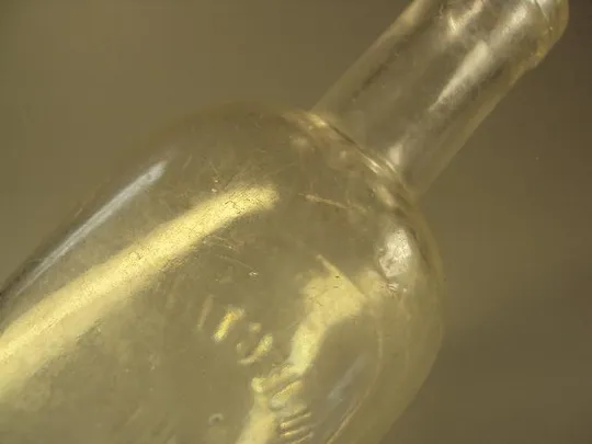 бутылка бутылочка аптека injection grimault and c au matico стекло высота 14,7 см (№1103) Продаж