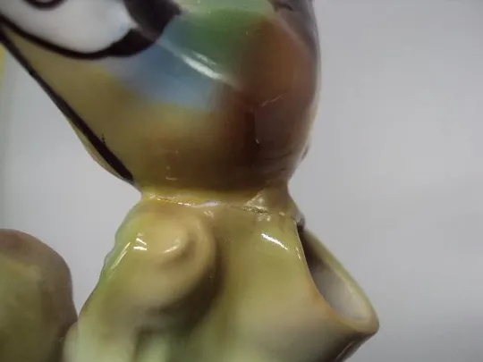 Фигура фарфор статуэтка Германия птички на дереве птицы синички высота 14 см под реставрацию №80 Продаж