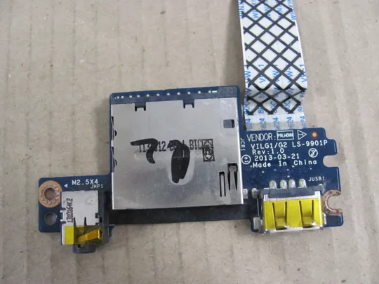 395-17 плата Cardreader  AUDIO USB LS-9901P для Lenovo  G500S G505S G510S  оригінал З аукціону