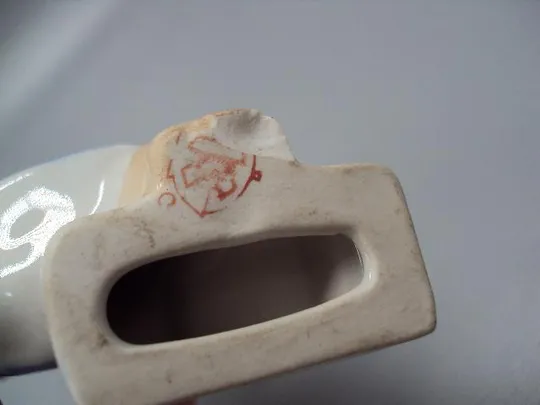 Фигура фарфор статуэтка Коростень субботник женщина с лопатой высота 10,5 см под реставрацию №2968 Недорого