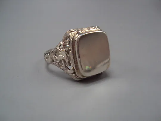 Мужское кольцо ажурный перстень печатка серебро 925 проба Украина вес 12,07 г размер 24 №15947 Ціна