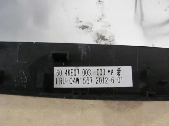 номер0218-10 кришка матриці,Кришка дисплея,Тильна кришка,Корпус матриці,Верхня кришка,Задня кришка,matrix cover   Top Case LCD Cover Rear Lid Back Cover Housing Cabinet 04W1567 60.4KE07.003 для LENOVO T520 W520 оригінал З аукціону