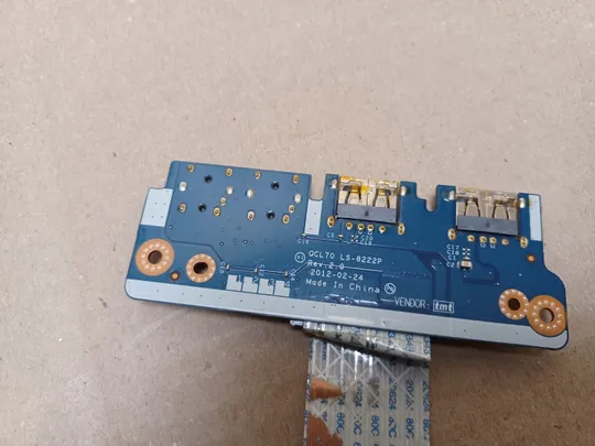 номер1080-10 плата USB AUDIO NBX00012M00 QCL70 LS-8222P  для Asus F75A X75A X75VC  X75VD X75VB X75A1 F75 A75  оригінал Недорого