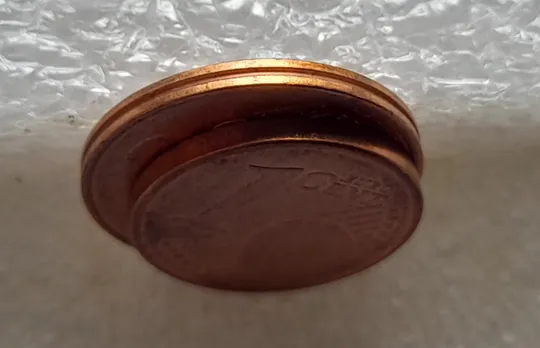 (2137) 1 євроцент 2021, 2 евроценти 2021 Австрія - 2 монети одним лотом /евроцент 2021 Австрия брак Недорого