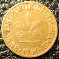Купити 1 пфенінг 1950 F ФРН