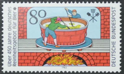 фото, ФРГ 450 лет пивоварению в Германии 1983