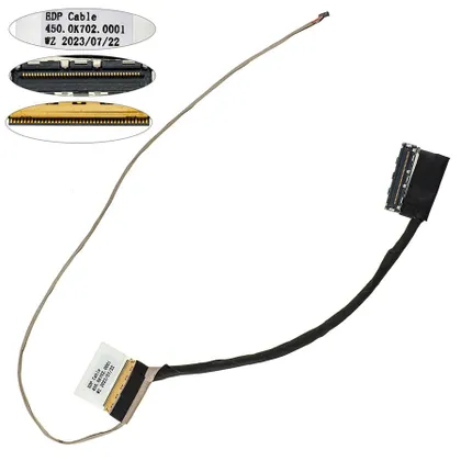 фото, Шлейф матриці для ноутбука Dell (Inspiron 15 G3: 3500; G5: 5500, 5505) 40pin LED (450.0K702.0001)