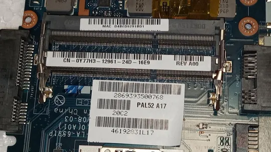 Материнська плата з ноутбука DELL Latitude E6420 LA-6591P 0Y77H3 З аукціону