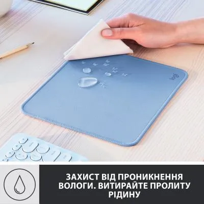 Коврик для мышки Logitech Mouse Pad Studio Series Blue (956-000051) З аукціону