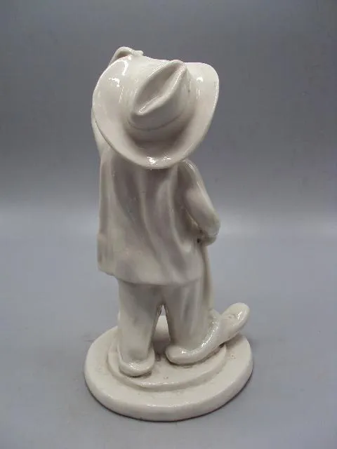 Фигура фарфор статуэтка Артель мальчик клоун Том Сойер высота 21,8 см под реставрацию №14022 Недорого