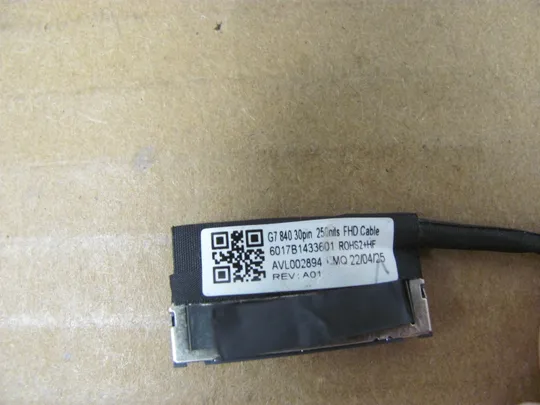 номер0824-27 шлейф 30pin  6017b1433601 6017B1374501  для HP EliteBook  840 845 G7 ZBOOK 14 G7  оригінал Інтернет-аукціон