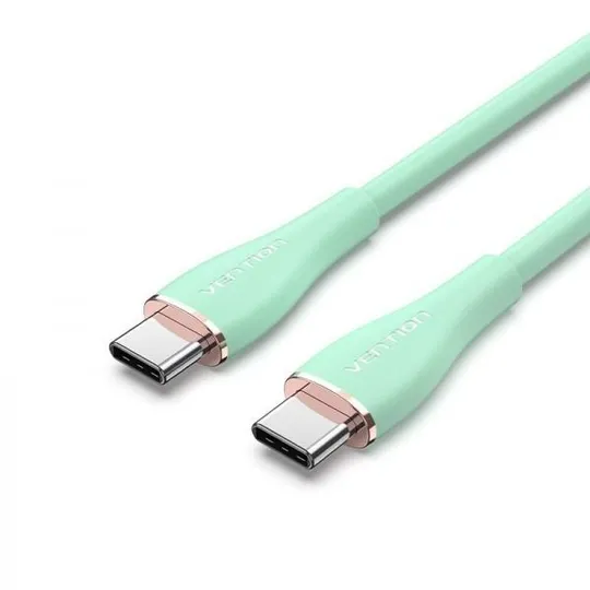 Кабель Vention USB Type-C - USB Type-C (M/M), 1 м, Green (TAWGF) Ціна