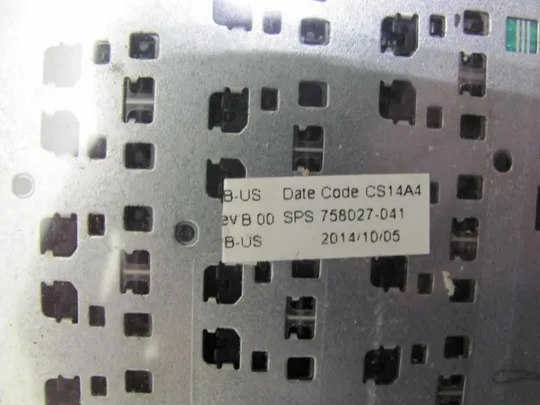 №113-11 клавіатура робоча 758027-041 для HP Pavilion 350 G1 оригінал Продаж
