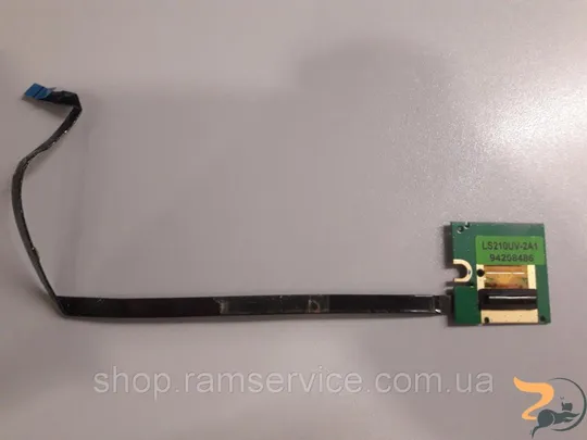 Сканер пальця (Fingerprint Reader Board) для ноутбука HP Pavilion Dv6-2000 Series, LS210UV-2A1, б/в Ціна