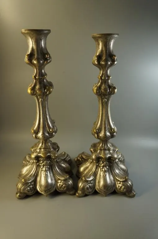 Подсвечники пара подсвечник высота 26-27 см лот 2 шт №10628 Інтернет-аукціон