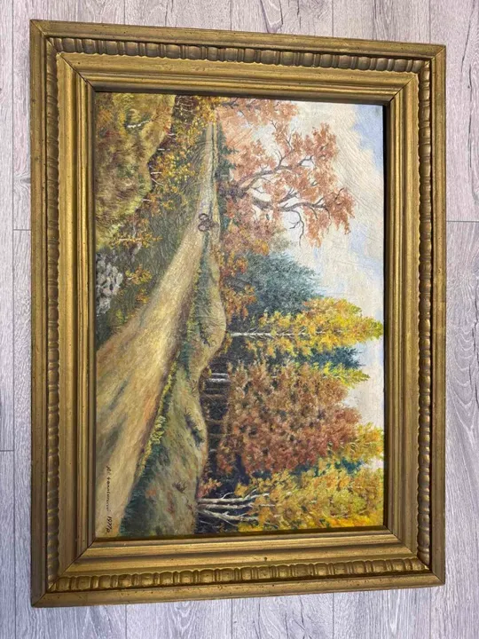 Картина Ю.С.Чаплінський. Краєвиди Мирополя. Дорога на Вільху. 1977р. Продаж