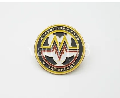 фото, Футбол. Значок ФК Металлург Запорожье, Запорожская область Украина.