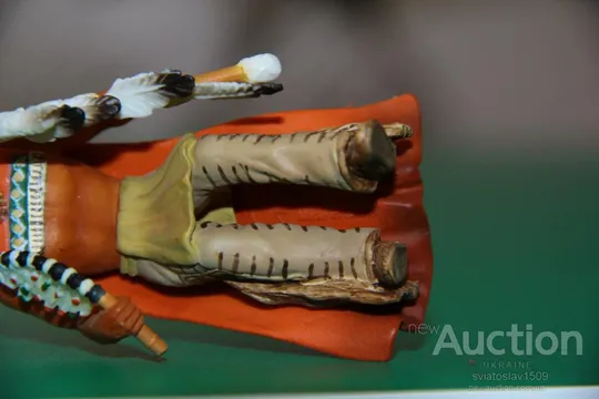индеец шаман Сиу SCHLEICH ФРГ 90-100мм Інтернет-аукціон