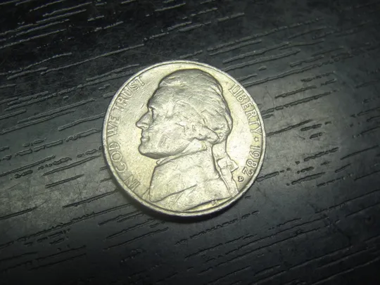 5 центів 1982 D США Ціна