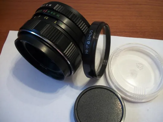Объектив Гелиос-44М-4, светофильтра-Нет, задняя крышка, как нового состояние, No-839306 Ціна