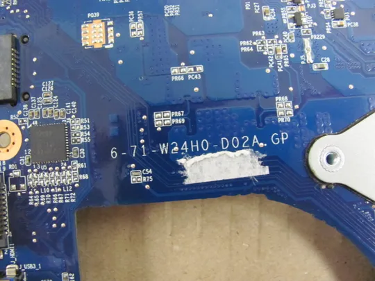 номер0003-15 материнська плата Mainboard Материнка Основна плата Системна плата Плата системи Laptop motherboard мамка  ноутбучна плата 6-71-W24H0-D02A   для  TERRA 1528  оригінал Інтернет-аукціон