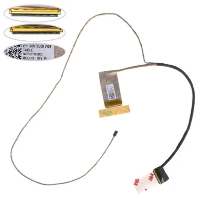 фото, Шлейф матриці для ноутбука ASUS (X751LAB, X751LDC, X751LJC, X751LK) (14005-01190000)