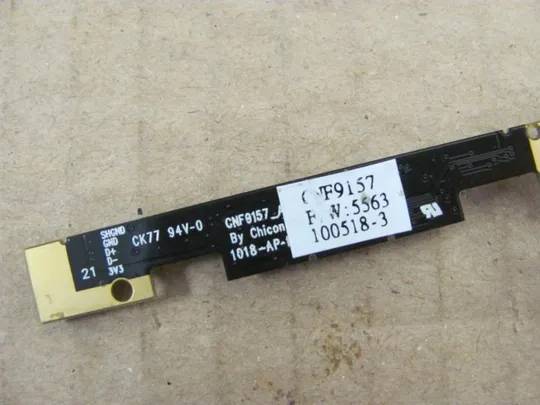 №369-23 WEB-камера CNF9157 для ACER TRAVELMATE 8572 оригінал З аукціону