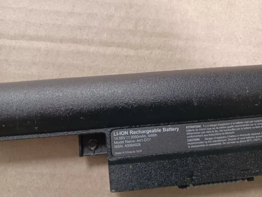 Оригінал АКБ A41-D17 11,56V 44WH для Medion Akoya E7415 E7415T E7419 E7416 Erazer P7647 P7643 E7420 P764 Продаж