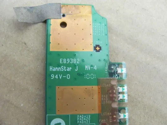 522-13 плата кнопки тачпаду для TERRA 1772 MSI GX740 MS-1727 оригінал З аукціону