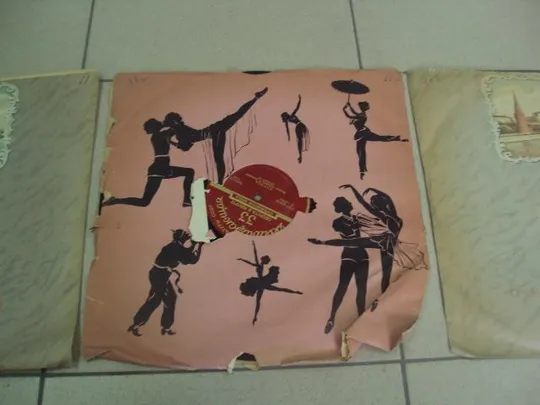 пластинка кальман марица лот 3 шт №4036 З аукціону