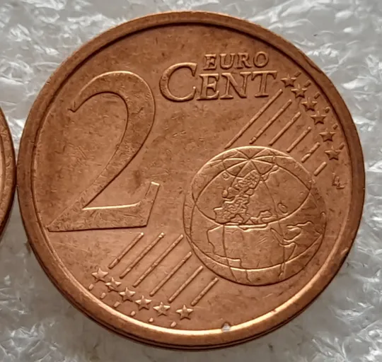 (1911) 1 євроцент 2015 та 2 євроценти 2015 Італія - 2 монети одним лотом (1 евроцент 2015, 2 евроцента 2015 Италия) Інтернет-аукціон