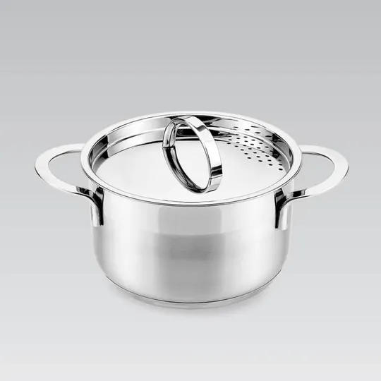 Кастрюля с крышкой Maestro MR-3511-24 5 л 24 см Ціна