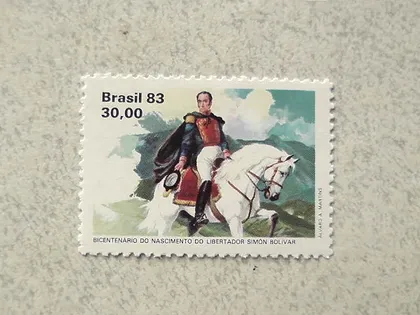 фото, Поштова марка Бразилія 1983 рік **