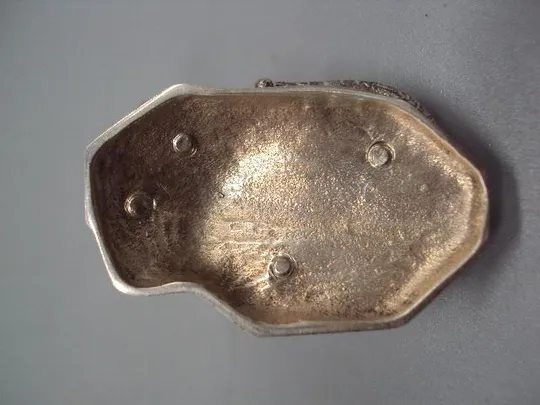 Фигура статуэтка тигр сидит серебро 925 проба Киевский ювелирный завод вес 102,09 г №13215 Недорого