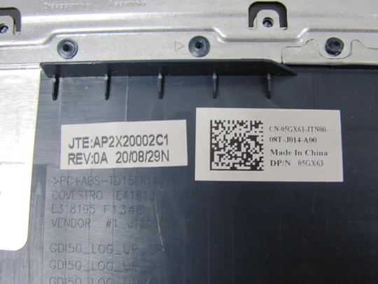 819-3 панель палмрест AP2X50002C1 05GX63  з клавіатурою 099DKT PK132RI3A00 для Dell inspiron / vostro 15 3405  3501 3503 3593 5593 5594 5493 5494 оригінал в Україні