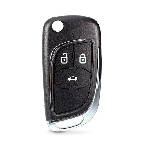 Выкидной ключ, корпус под чип, 3кн DKT0269, Chevrolet, HU100, NEW Ціна
