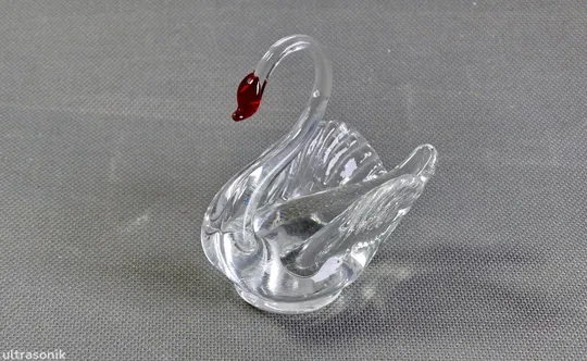 Лебідь скляний набір 3шт фігурка статуетка старе радянське скло Вживане Недорого