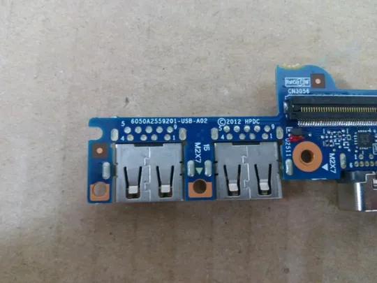 №243-14 Плата USB VGA 6050A2638201 6050A2559201 для HP ELITEBOOK 740 745 840 G1 G2 оригінал З аукціону
