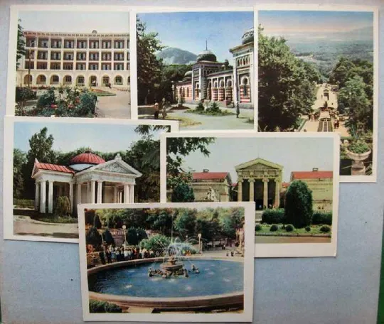 Купити КАВКАЗСКИЕ МИНЕРАЛЬНЫЕ ВОДЫ = компл. 1964 г. = 22 шт.