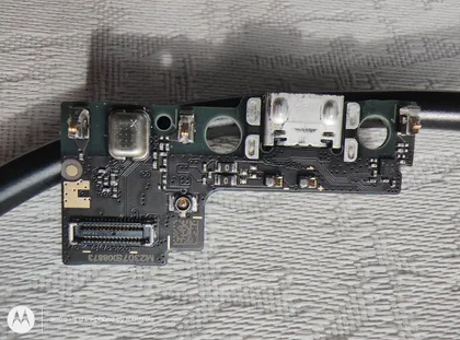 фото, Плата зарядки Xiaomi Redmi 12C нижня сабплата оригінал з розборки