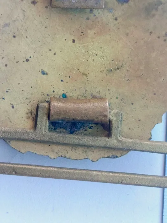 Пряжка к парадному военному  ремню ,  ЧССР в Україні