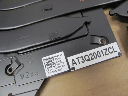 777-8 система охолодження 0V3TTG AT3Q2001ZCL  для Dell ALIENWARE x15 R1 R2 оригінал Де купити