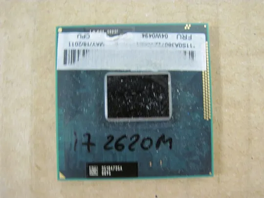 Процесор Intel Core i7 2620M SR03F Ціна