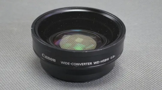 Canon EF 0.8X телеконвертер Canon WD-H58W Wide-Converter for DIGITAL High Definition 58mm Вживане Інтернет-аукціон