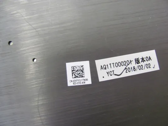 номер0997-2 кришка матриці Кришка дисплея Тильна кришка Корпус матриці Верхня кришка Задня кришка matrix cover Top Case LCD Cover Rear Lid Back Cover Housing Cabinet 03XPXG  для Dell Precision 7710 7720 оригінал На торгах